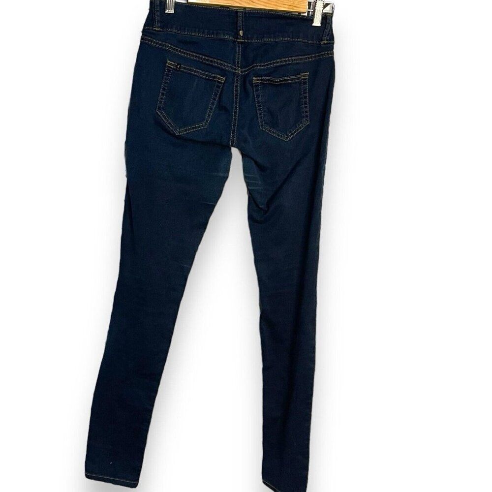 Lovesick Skinny Leg Jegging Pants Women's 7 Juniors Blue Pockets Casual Academia - Picture 11 of 12